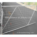 Galvanizzati Gate di sicurezza del campo agricola in metallo